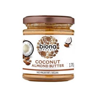 Mantequilla de Almendra con Coco Orgánica Biona 170 gr