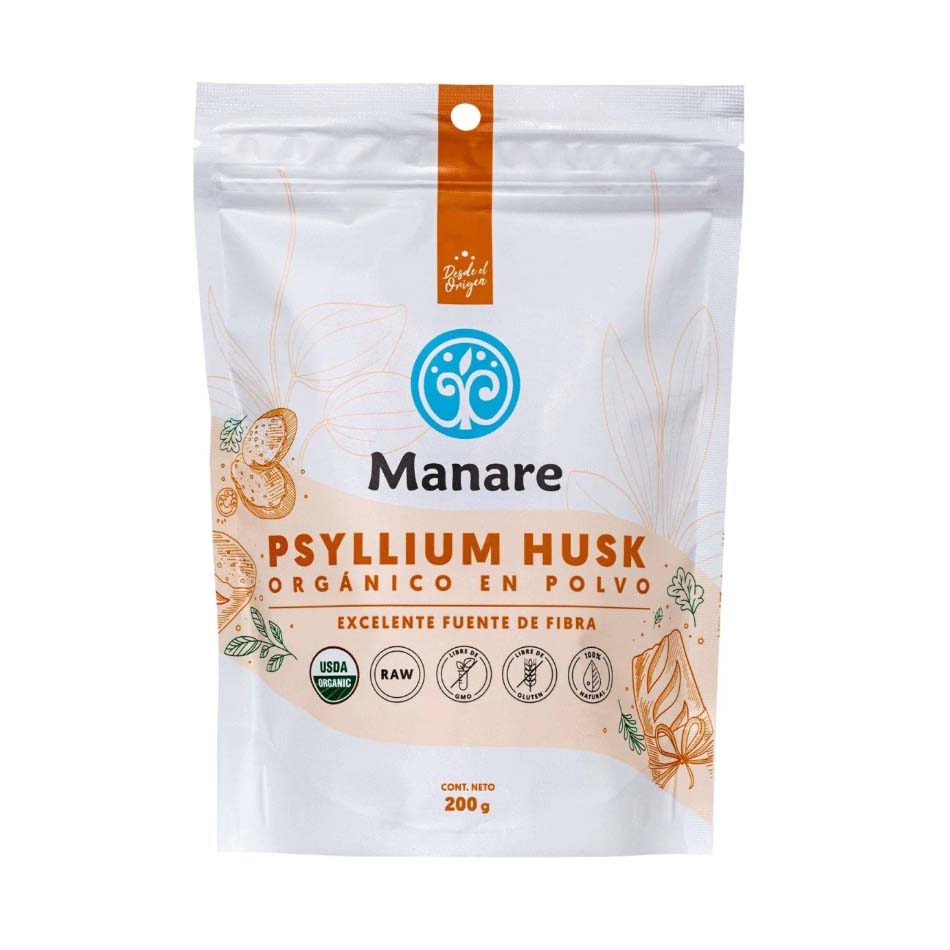 Psyllium Orgánico Manare 200 gr