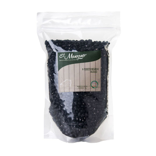 Porotos Negros Orgánicos El Manzano 1 kg
