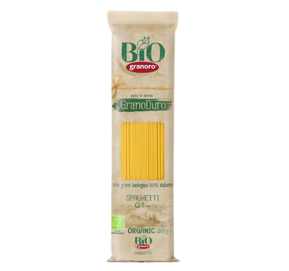 Pasta Spaguetti Número 12 Orgánica Granoro 500 gr