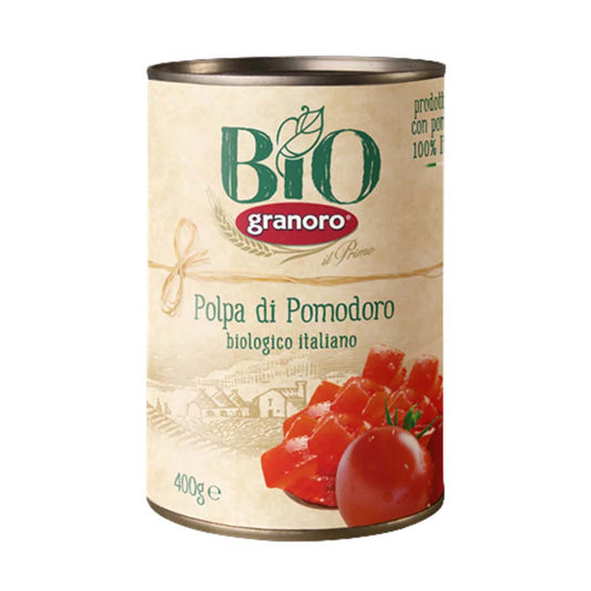 Pulpa de Pomodoro (Tomate) Orgánica Granoro 400 gr