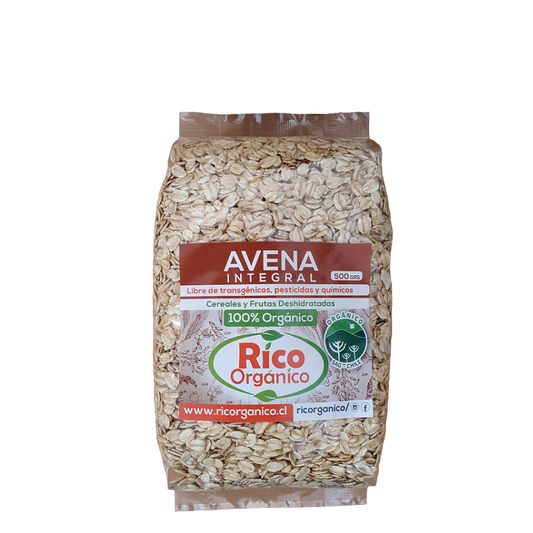 Avena Integral Orgánica Ricorganico 500 gr