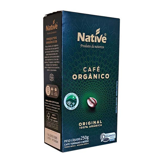 Café Molido Orgánico para Cafetera Native 250 gr