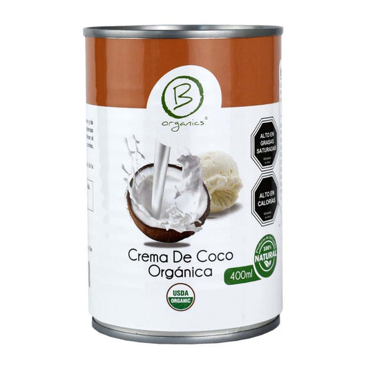 Crema de Coco Orgánica BOrganics 400 ml