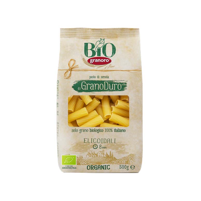 Pasta Elicoidali (Canutones) Orgánica Granoro 500 gr