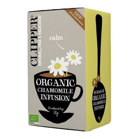 Infusión Manzanilla Orgánica Clipper 20 sobres