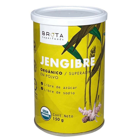 Jengibre Orgánico en Polvo Brota 150 gr