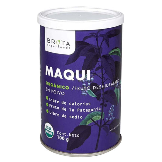 Maqui Orgánico en Polvo Brota 100 gr