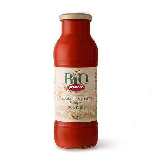 Passata di Pomodoro (Salsa de Tomate) Orgánica Granoro 700 gr