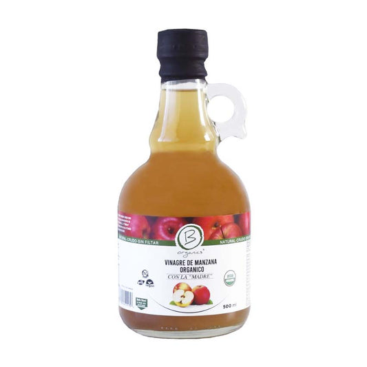 Vinagre de Manzana Orgánico BOrganics 500 ml